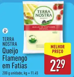 ALDI TERRA NOSTRA Queijo Flamengo em Fatias promoção