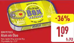 ALDI BOM PETISCO Atum em Óleo promoção