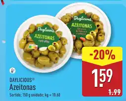 ALDI DAYLICIOUS Azeitonas promoção