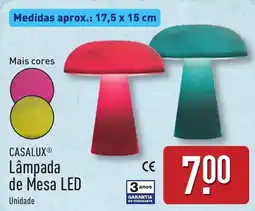 ALDI CASALUX Lâmpada de Mesa LED promoção