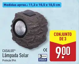 ALDI CASALUX Lâmpada Solar promoção