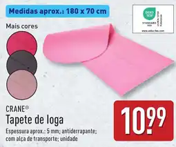 ALDI CRANE Tapete de loga promoção