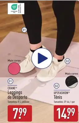 ALDI CRANE Leggings de Desporto promoção