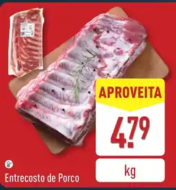 ALDI Entrecosto de Porco promoção