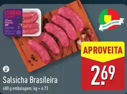 ALDI Salsicha Brasileira promoção