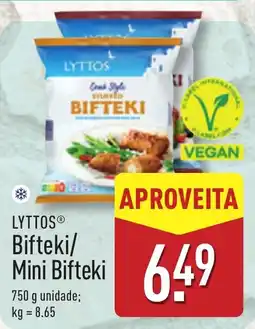 ALDI LYTTOS Bifteki/ Mini Bifteki promoção