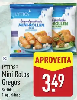 ALDI LYTTOS Mini Rolos Gregos promoção