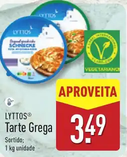 ALDI LYTTOS Tarte Grega promoção