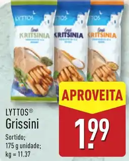 ALDI LYTTOS Grissini promoção