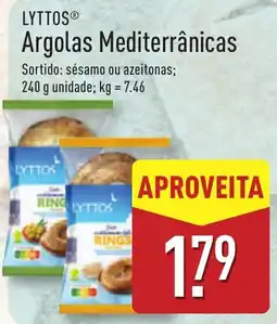 ALDI LYTTOS Argolas Mediterrânicas promoção