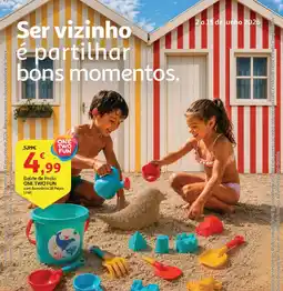 Auchan Balde de Praia ONE TWO FUN promoção