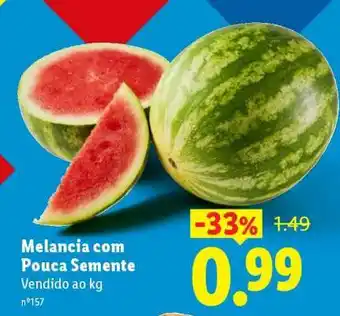 Melancia com Pouca Semente