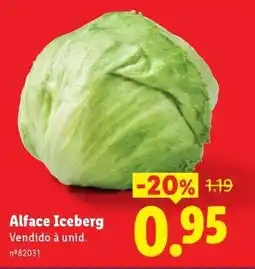 Lidl Alface Iceberg promoção
