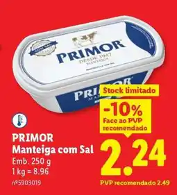 Lidl PRIMOR promoção