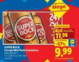 Lidl SUPER BOCK promoção