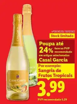 Lidl CASAL GARCIA promoção