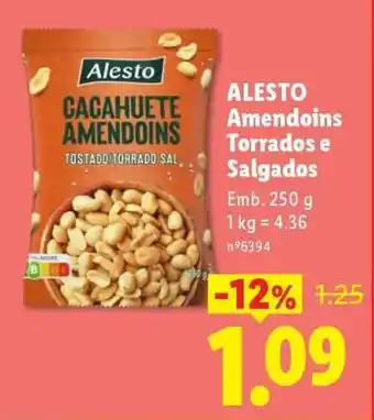 Alesto Amendoins Torrados e Salgados
