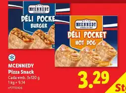 Lidl MCENNEDY Pizza Snack promoção