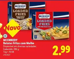 Lidl MCENNEDY Batatas Fritas com Molho promoção