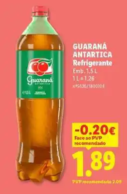 Lidl Guaraná Antarctica promoção