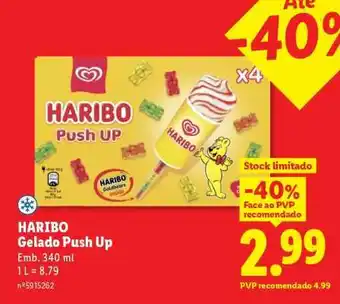 Lidl HARIBO Gelado Push Up promoção