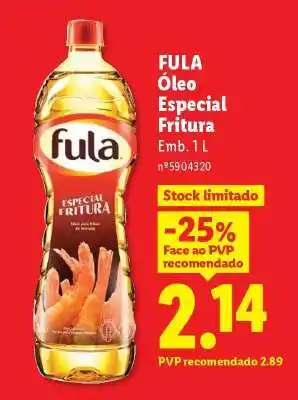Lidl Fula Óleo Especial Fritura promoção