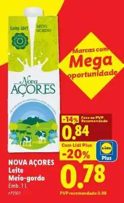 Lidl NOVA AÇORES promoção