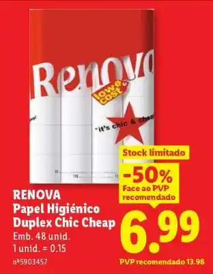 Lidl RENOVA promoção