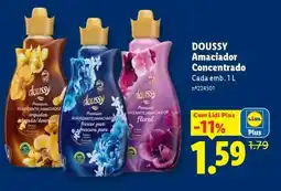 Lidl DOUSSY Amaciador Concentrado promoção