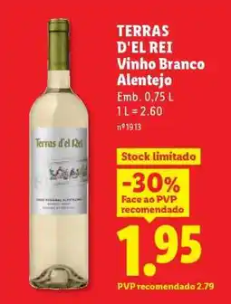 Lidl TERRAS D’EL REI promoção