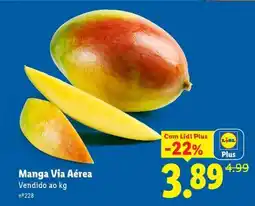 Lidl Manga via Aérea promoção