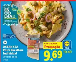 Lidl OCEAN SEA Posta Bacalhau Individual promoção