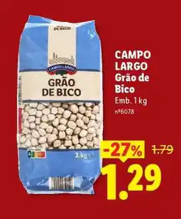 Lidl Campo Largo Grão de Bico promoção