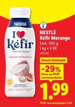 Lidl NESTLÉ Kéfir Morango promoção
