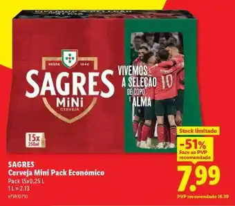 Lidl SAGRES promoção