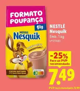 Lidl Nestlé Nesquik promoção
