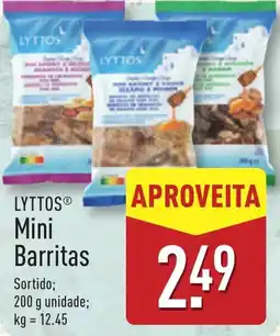 ALDI LYTTOS Mini Barritas promoção