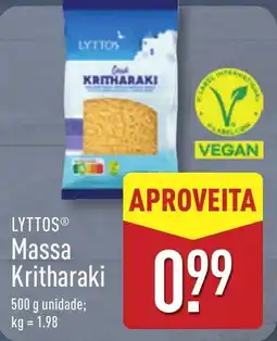 ALDI LYTTOS Massa Kritharaki promoção