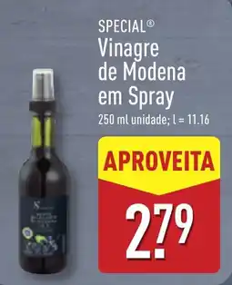 ALDI SPECIAL Vinagre de Modena em Spray promoção