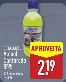 ALDI SETÁLCOOL Alcool Canforado 85% promoção