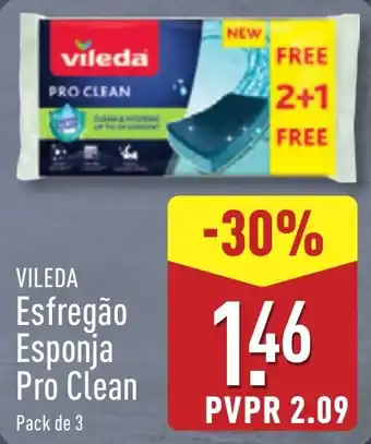 VILEDA Esfregão Esponja Pro Clean