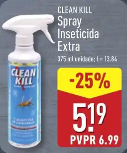 ALDI CLEAN KILL Spray Inseticida Extra promoção