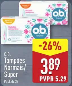 ALDI O.B. Tampões Normais!/ Super promoção