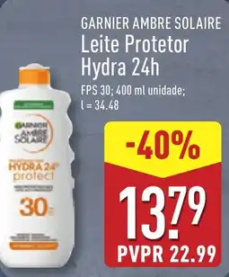 ALDI GARNIER AMBRE SOLAIRE Leite Protetor Hydra 24h promoção