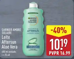 ALDI GARNIER AMBRE SOLAIRE Leite Aftersun Aloé Vera promoção