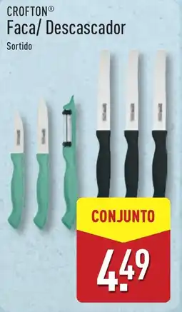 ALDI CROFTON Faca/ Descascador promoção
