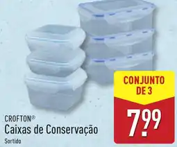 ALDI CROFTON Caixas de Conservação promoção