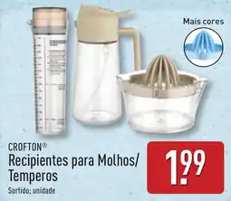 ALDI CROFTON Recipientes para Molhos/ Temperos promoção
