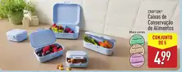ALDI CROFTON Caixas de Conservação de Alimentos promoção
