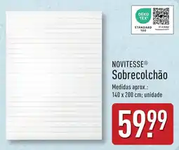 ALDI NOVITESSE Sobrecolchão promoção